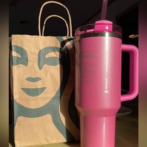 Pink 40oz Starbucks Stanley! NEW!